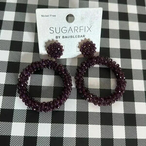 Sugar Fix Purple Earrings